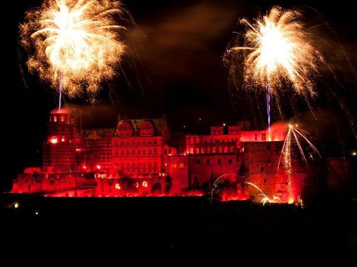 Heidelberger Schlossbeleuchtung