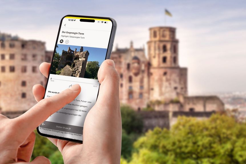 Schloss Heidelberg, Monument BW App