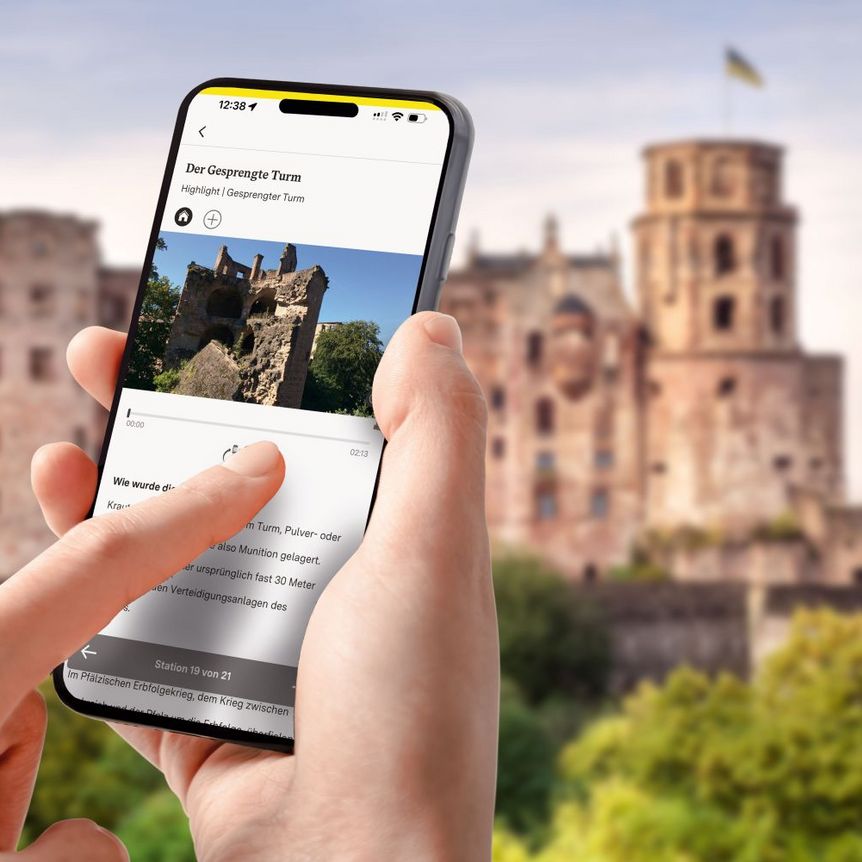 Schloss Heidelberg, Monument BW App