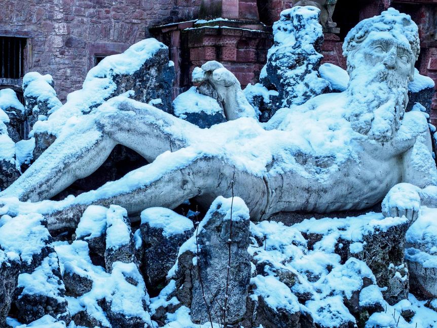 Schloss Heidelberg, Vater Rhein