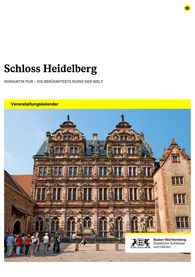 Titelbild des Jahresprogramms für Schloss Heidelberg