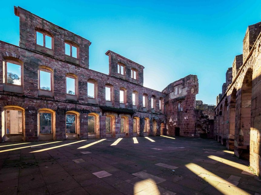 Schloss Heidelberg, Englischer Bau 